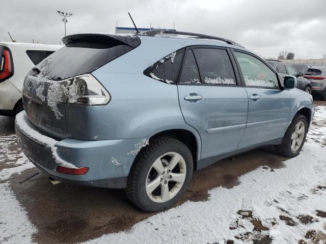 JTJHA31U160103498 - 2006 LEXUS RX 330 BLUE photo 3