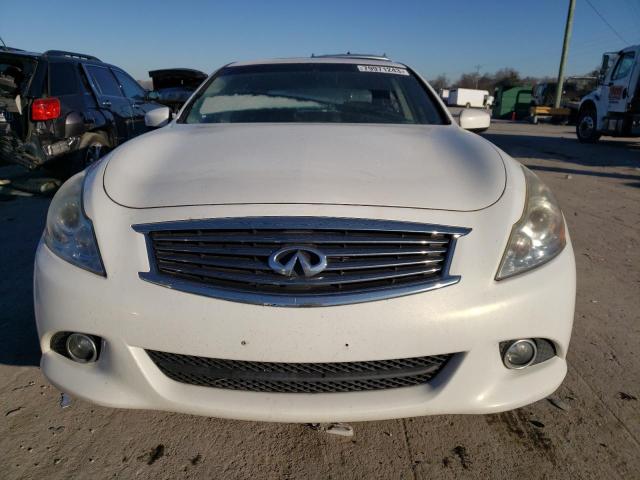 JN1CV6AR7DM766887 - 2013 INFINITI G37 WHITE photo 5