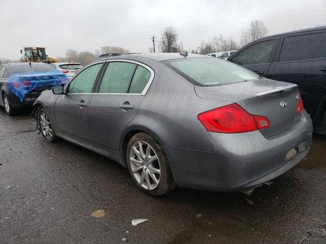 JN1CV6AP2BM501936 - 2011 INFINITI G37 BASE GRAY photo 2