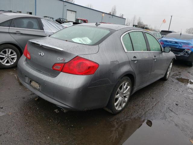 JN1CV6AP2BM501936 - 2011 INFINITI G37 BASE GRAY photo 3