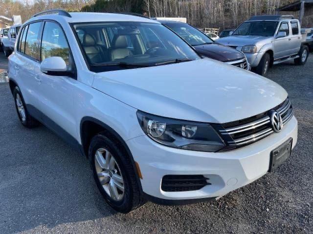 WVGBV7AX0GW554964 - 2016 VOLKSWAGEN TIGUAN S WHITE photo 2