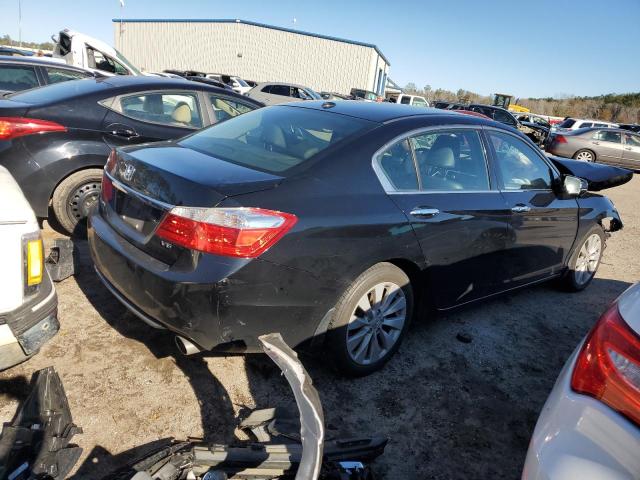 1HGCR3F80EA027185 - 2014 HONDA ACCORD EXL BLACK photo 3