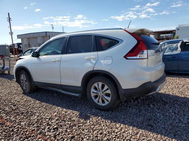 5J6RM3H75DL018832 - 2013 HONDA CR-V EXL WHITE photo 2