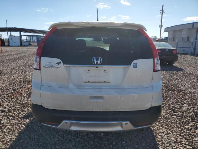 5J6RM3H75DL018832 - 2013 HONDA CR-V EXL WHITE photo 6