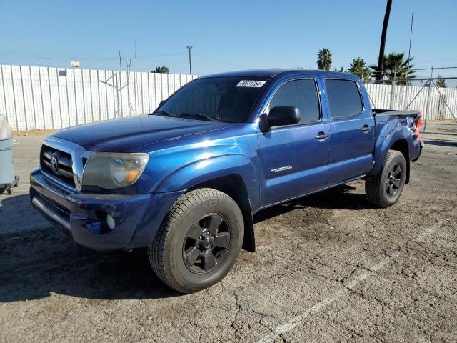5TEJU62N77Z365404 - 2007 TOYOTA TACOMA DOUBLE CAB PRERUNNER BLUE photo 1