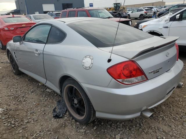 KMHHM65DX6U206171 - 2006 HYUNDAI TIBURON GS SILVER photo 2