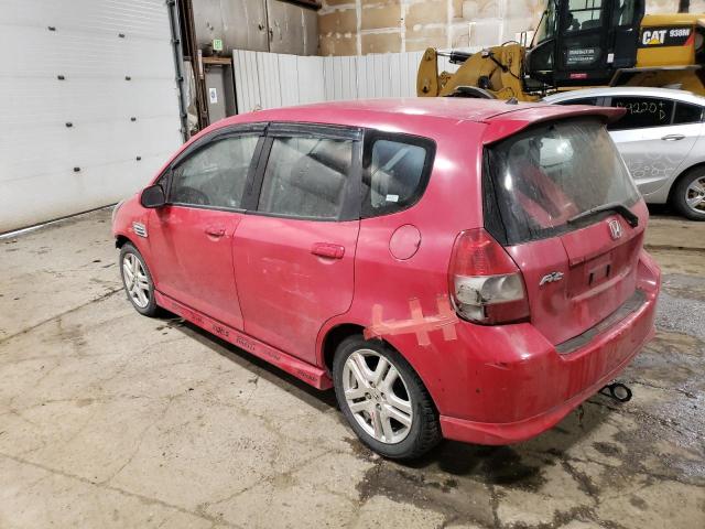 JHMGD38637S055083 - 2007 HONDA FIT S 红色 照片 2