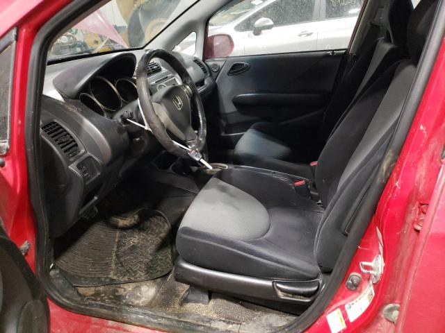 JHMGD38637S055083 - 2007 HONDA FIT S 红色 照片 7