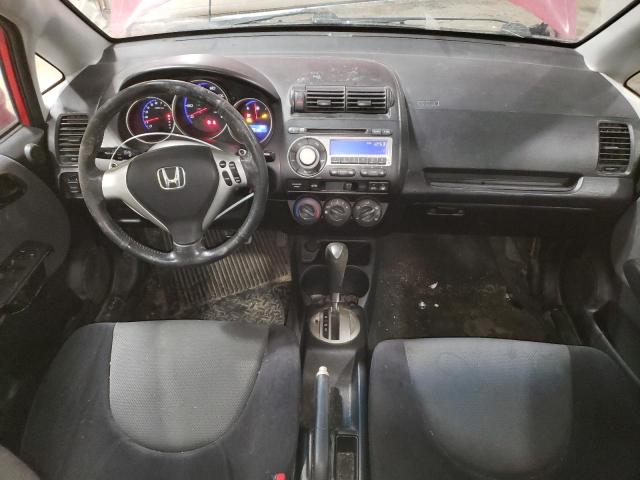 JHMGD38637S055083 - 2007 HONDA FIT S 红色 照片 8