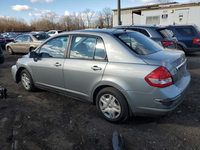 3N1BC1AP0BL404801 - 2011 NISSAN VERSA S GRAY photo 2