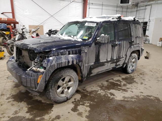 1C4PJMAK0CW151246 - 2012 JEEP LIBERTY SPORT BLUE photo 1