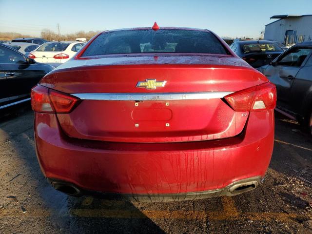 2G1155S38E9135274 - 2014 CHEVROLET IMPALA LTZ RED photo 6