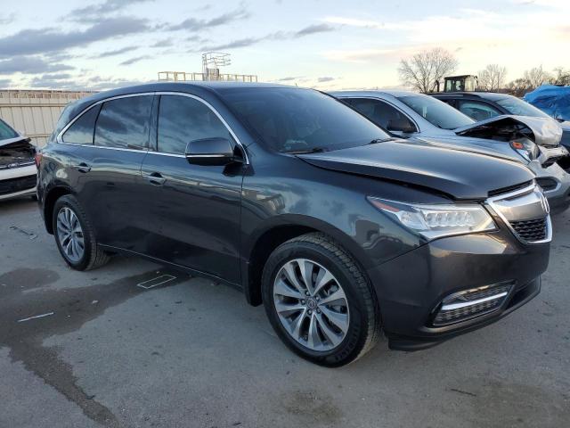 5FRYD4H48FB017479 - 2015 ACURA MDX TECHNOLOGY GRAY photo 4