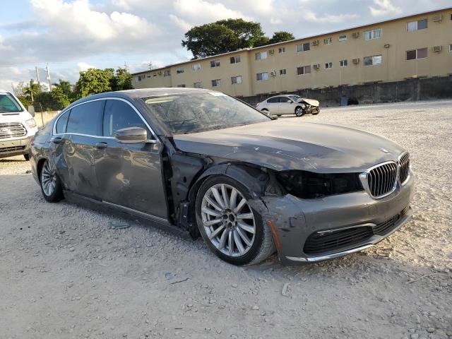 WBA7E4C51JGV28148 - 2018 BMW 740 XI GRAY photo 4