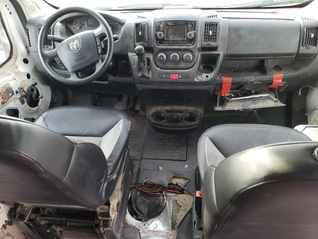 3C6LRVDG4ME524280 - 2021 RAM PROMASTER 2500 HIGH WHITE photo 8