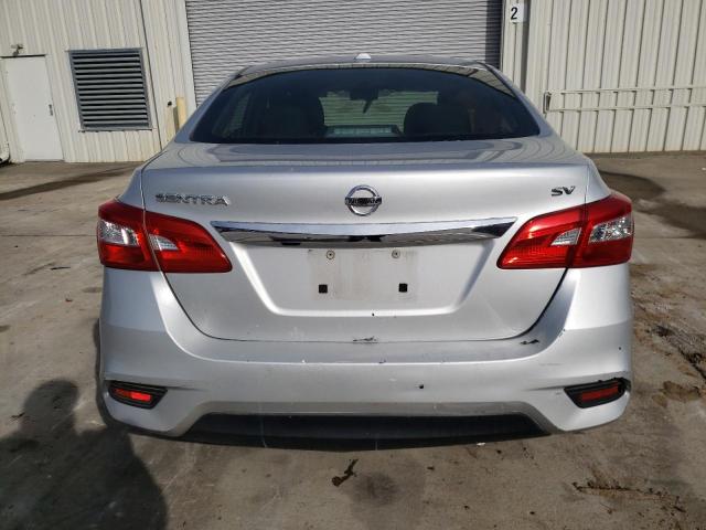 3N1AB7AP0HL636177 - 2017 NISSAN SENTRA S SILVER photo 6