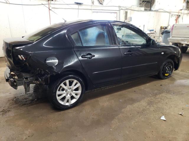 JM1BK12F881793113 - 2008 MAZDA 3 I BLACK photo 3