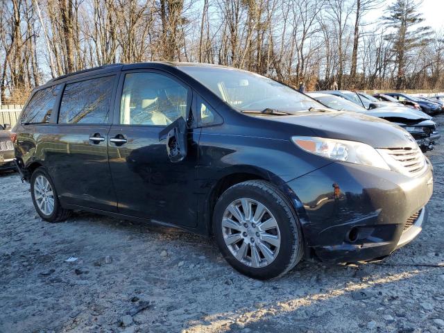 5TDDK3DC6FS101017 - 2015 TOYOTA SIENNA XLE BLACK photo 4