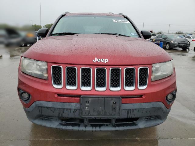 1C4NJCBAXED801187 - 2014 JEEP COMPASS SPORT RED photo 5