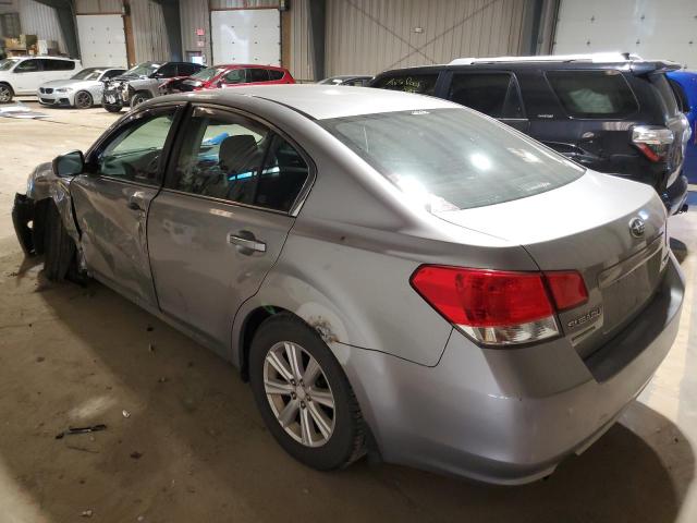 4S3BMBC67B3235389 - 2011 SUBARU LEGACY 2.5I PREMIUM SILVER photo 2