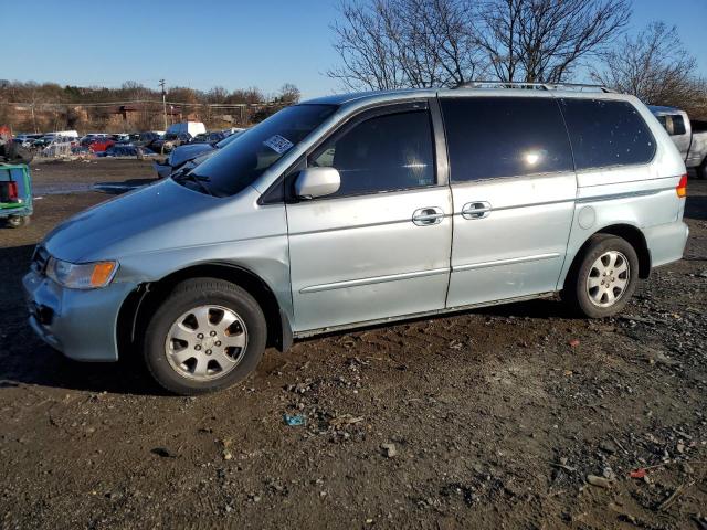 5FNRL18633B121334 - 2003 HONDA ODYSSEY EX BLUE photo 1