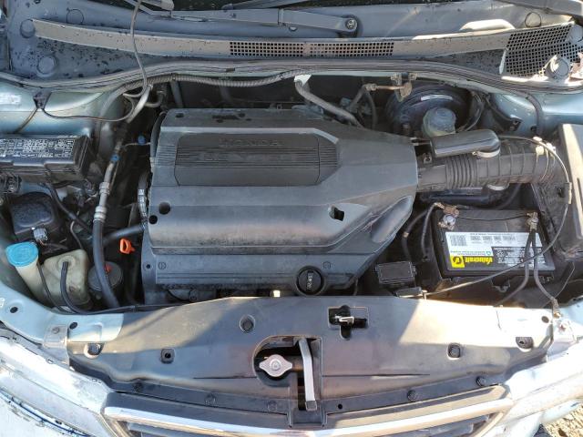 5FNRL18633B121334 - 2003 HONDA ODYSSEY EX BLUE photo 12