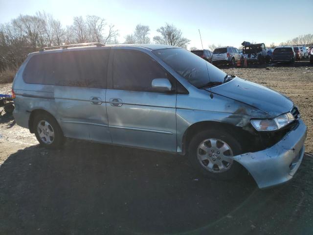 5FNRL18633B121334 - 2003 HONDA ODYSSEY EX BLUE photo 4