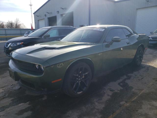 2C3CDZAGXNH140405 - 2022 DODGE CHALLENGER SXT GREEN photo 1