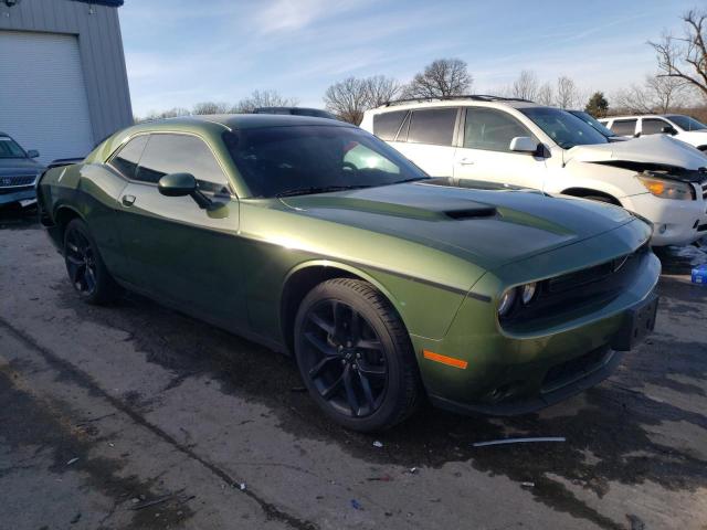 2C3CDZAGXNH140405 - 2022 DODGE CHALLENGER SXT GREEN photo 4