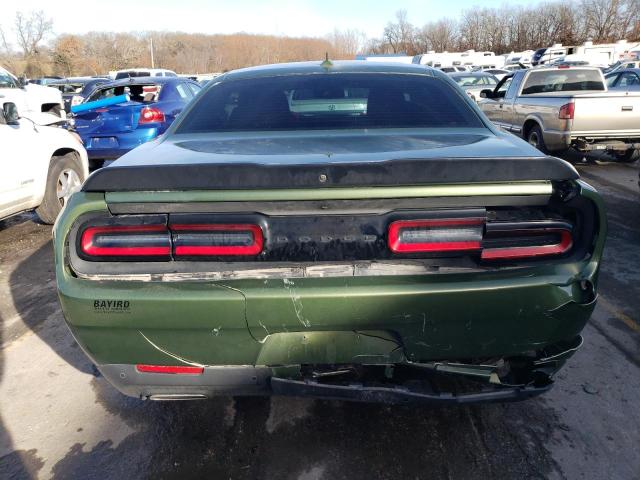 2C3CDZAGXNH140405 - 2022 DODGE CHALLENGER SXT GREEN photo 6