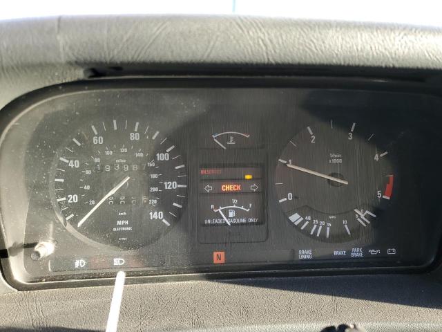 WBADK8303G9700698 - 1986 BMW 528 E AUTOMATIC GRAY photo 9