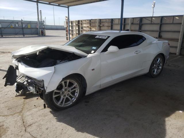 1G1FB1RS2K0103771 - 2019 CHEVROLET CAMARO LS WHITE photo 1