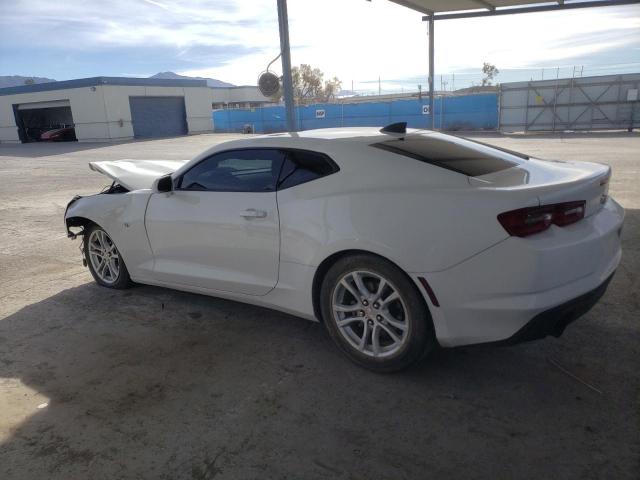 1G1FB1RS2K0103771 - 2019 CHEVROLET CAMARO LS WHITE photo 2