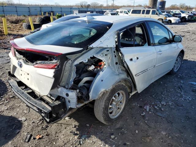 JTDKARFP0J3076574 - 2018 TOYOTA PRIUS PRIM WHITE photo 3