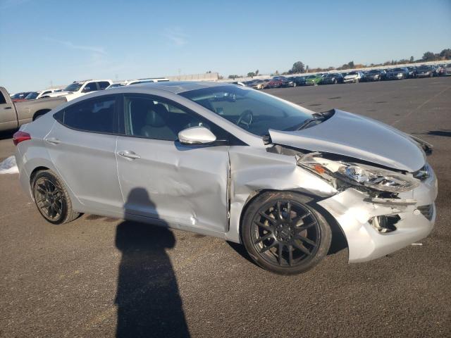 KMHDH4AE3CU256993 - 2012 HYUNDAI ELANTRA GLS SILVER photo 4