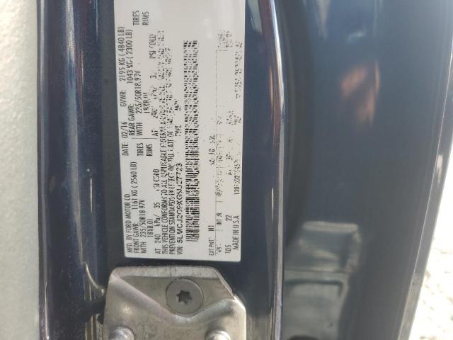 5LMCJ2C9XGUJ27723 - 2016 LINCOLN MKC SELECT Կապույտ լուսանկար 13