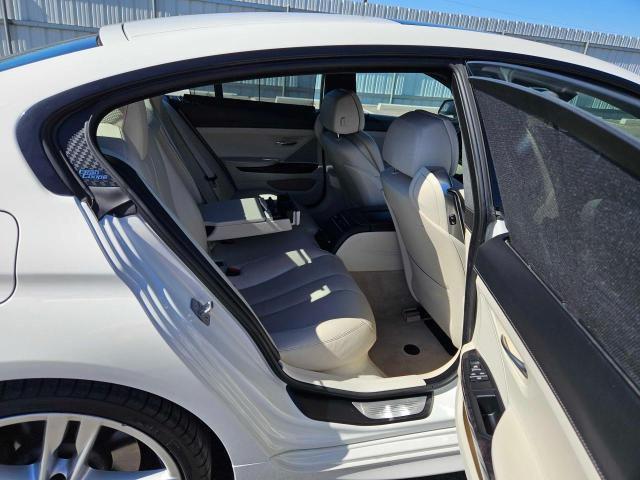 WBA6A0C53ED317332 - 2014 BMW 640 I GRAN COUPE WHITE photo 6