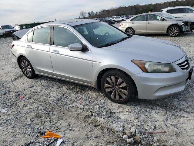 1HGCP2F70BA067916 - 2011 HONDA ACCORD EX SILVER photo 4