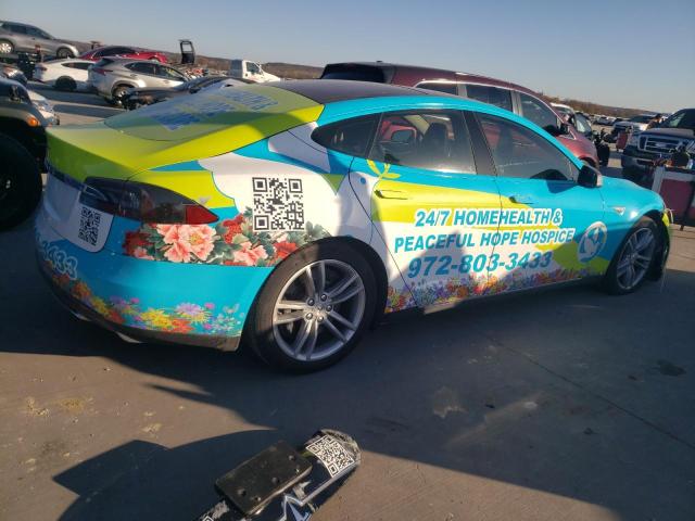 5YJSA1CNXDFP21422 - 2013 TESLA MODEL S Grafit foto 3