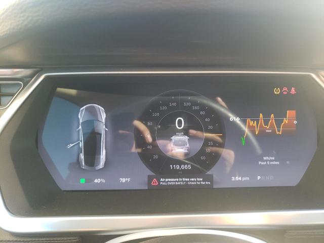 5YJSA1CNXDFP21422 - 2013 TESLA MODEL S Grafit foto 9