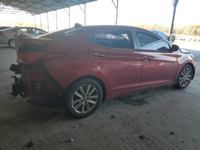 5NPDH4AE2GH657603 - 2016 HYUNDAI ELANTRA SE RED photo 3