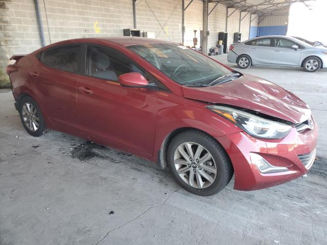 5NPDH4AE2GH657603 - 2016 HYUNDAI ELANTRA SE RED photo 4