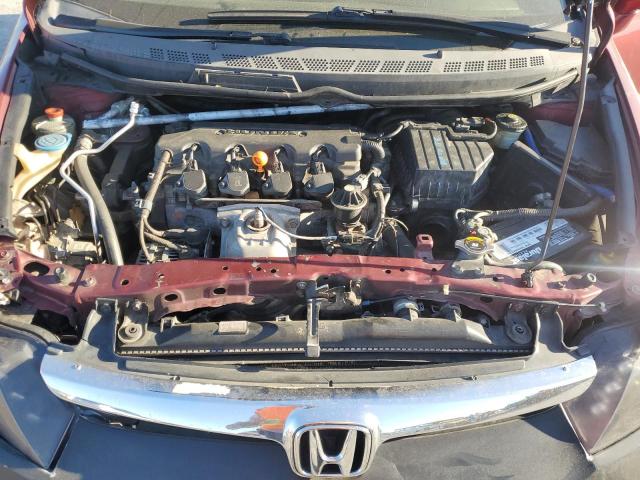 1HGFA16887L017441 - 2007 HONDA CIVIC EX BURGUNDY photo 11