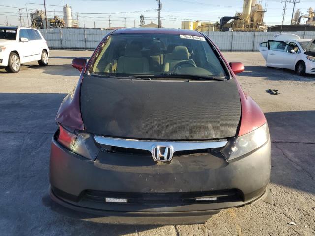 1HGFA16887L017441 - 2007 HONDA CIVIC EX BURGUNDY photo 5