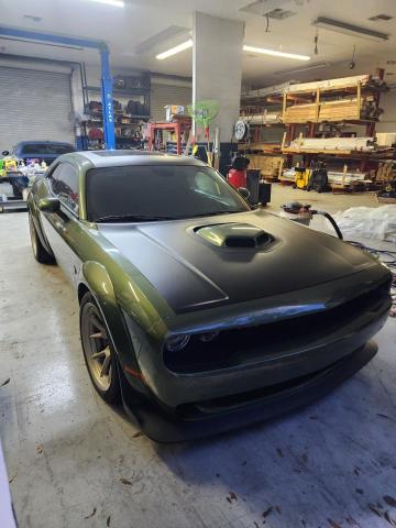 2C3CDZFJ7LH184816 - 2020 DODGE CHALLENGER R/T SCAT PACK GREEN photo 2