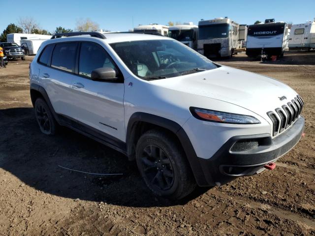 1C4PJMBSXFW598606 - 2015 JEEP CHEROKEE TRAILHAWK WHITE photo 4