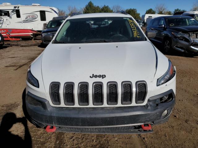 1C4PJMBSXFW598606 - 2015 JEEP CHEROKEE TRAILHAWK WHITE photo 5