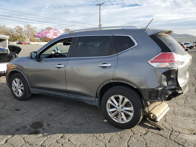 KNMAT2MT0FP562850 - 2015 NISSAN ROGUE S GRAY photo 2