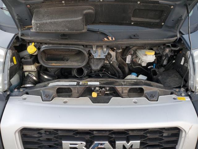 3C6URVJG3LE106929 - 2020 RAM PROMASTER 3500 HIGH ლურჯი ფოტო 11