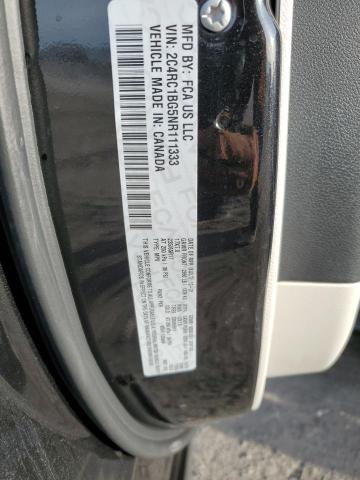 2C4RC1BG5NR111333 - 2022 CHRYSLER PACIFICA TOURING L CHARCOAL photo 13